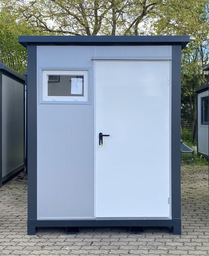 Sanitärcontainer mit WC + Urinal 2x2 Meter