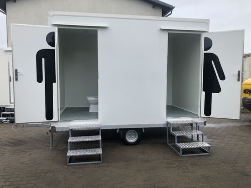 Toilettenwagen WC-Anhänger Autark Toilettenanhänger