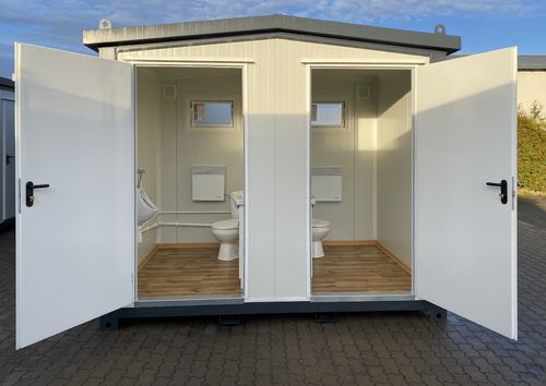 Doppel-WC Container 3,00m x 2,00m-Leasing möglich